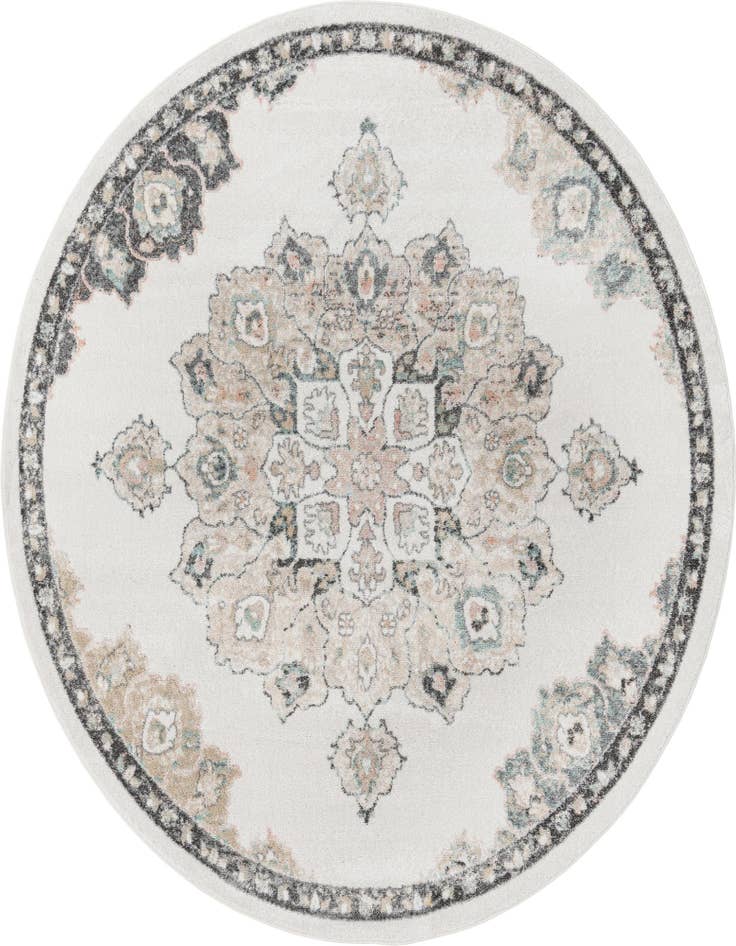 Detail image of 7' 10 x 7' 10 Parker Round Rug