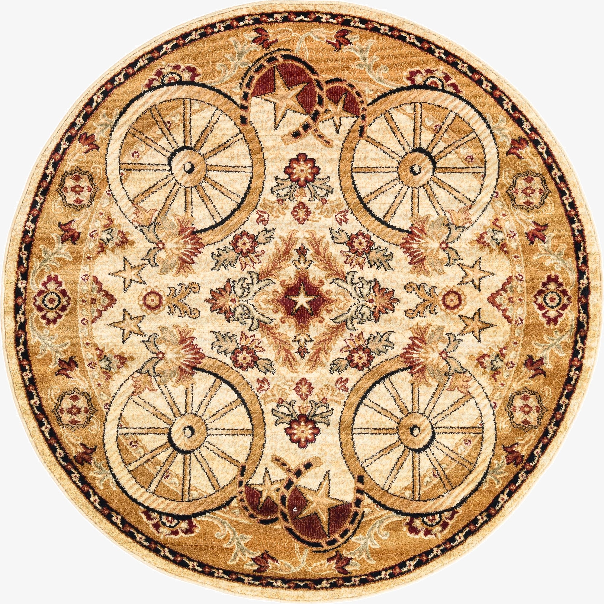 7' 10 x 7' 10 Pioneer Round Rug