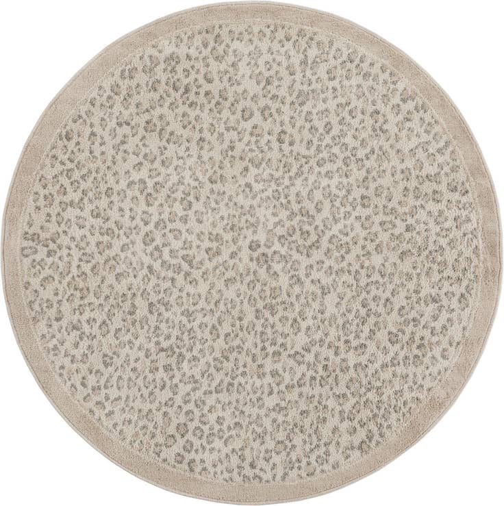 Detail image of 5' x 5' Safari Round Rug