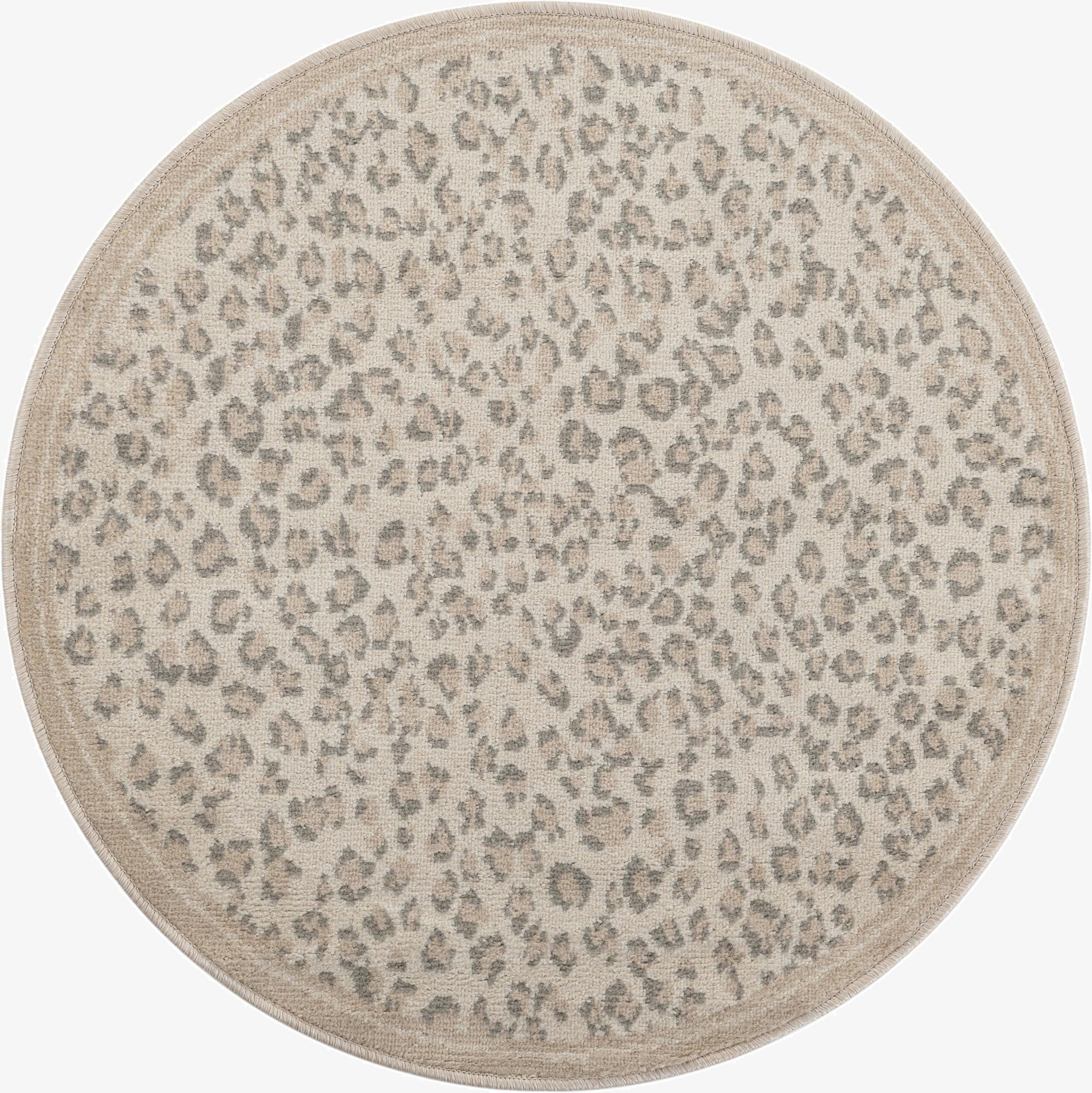 3' x 3' Safari Round Rug