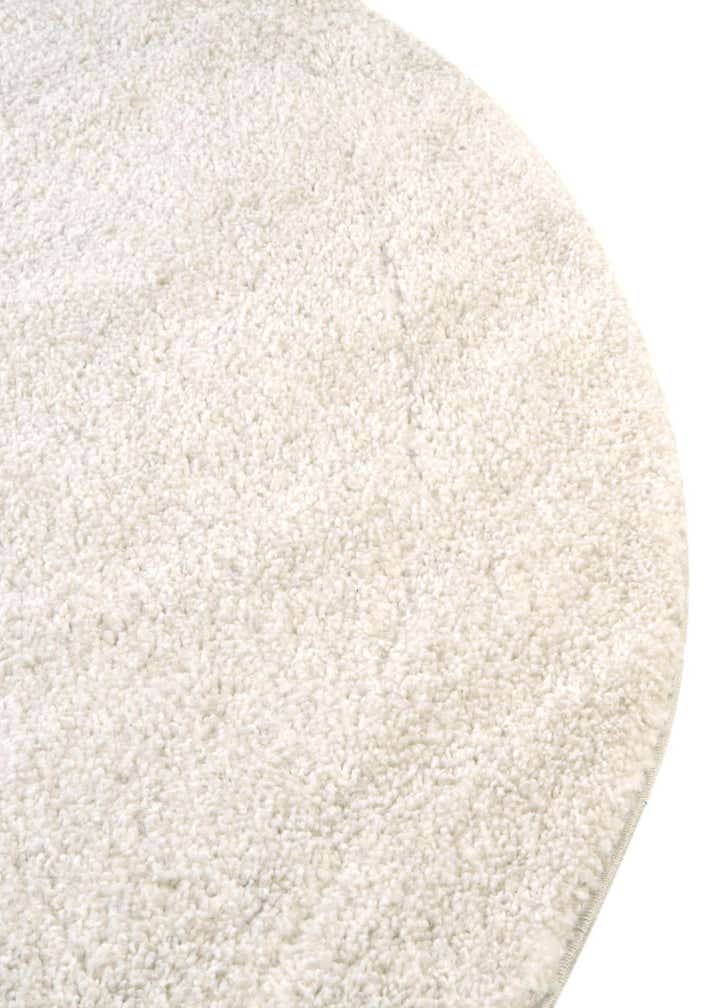8' x 8' Solid Frieze Round Rug
