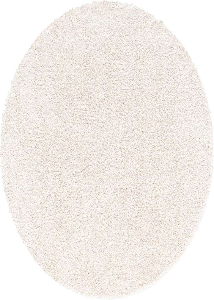 8' x 8' Solid Frieze Round Rug