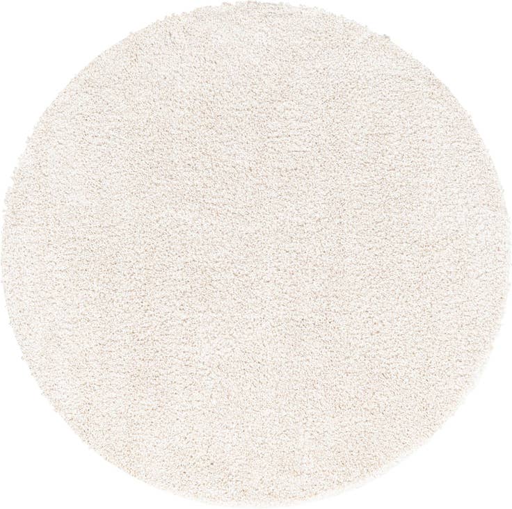 Detail image of 8' x 8' Solid Frieze Round Rug