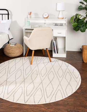 8' x 8' Tangier Round Rug