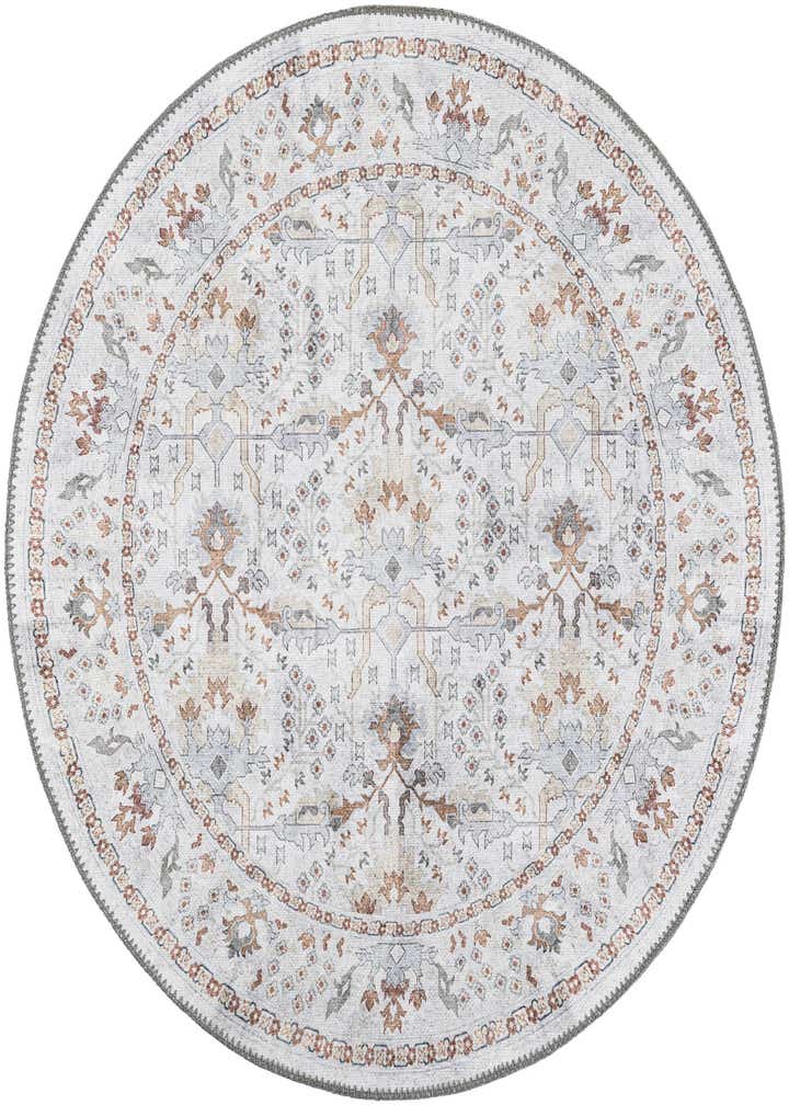3' 6 x 3' 6 Washable Timeless Round Rug