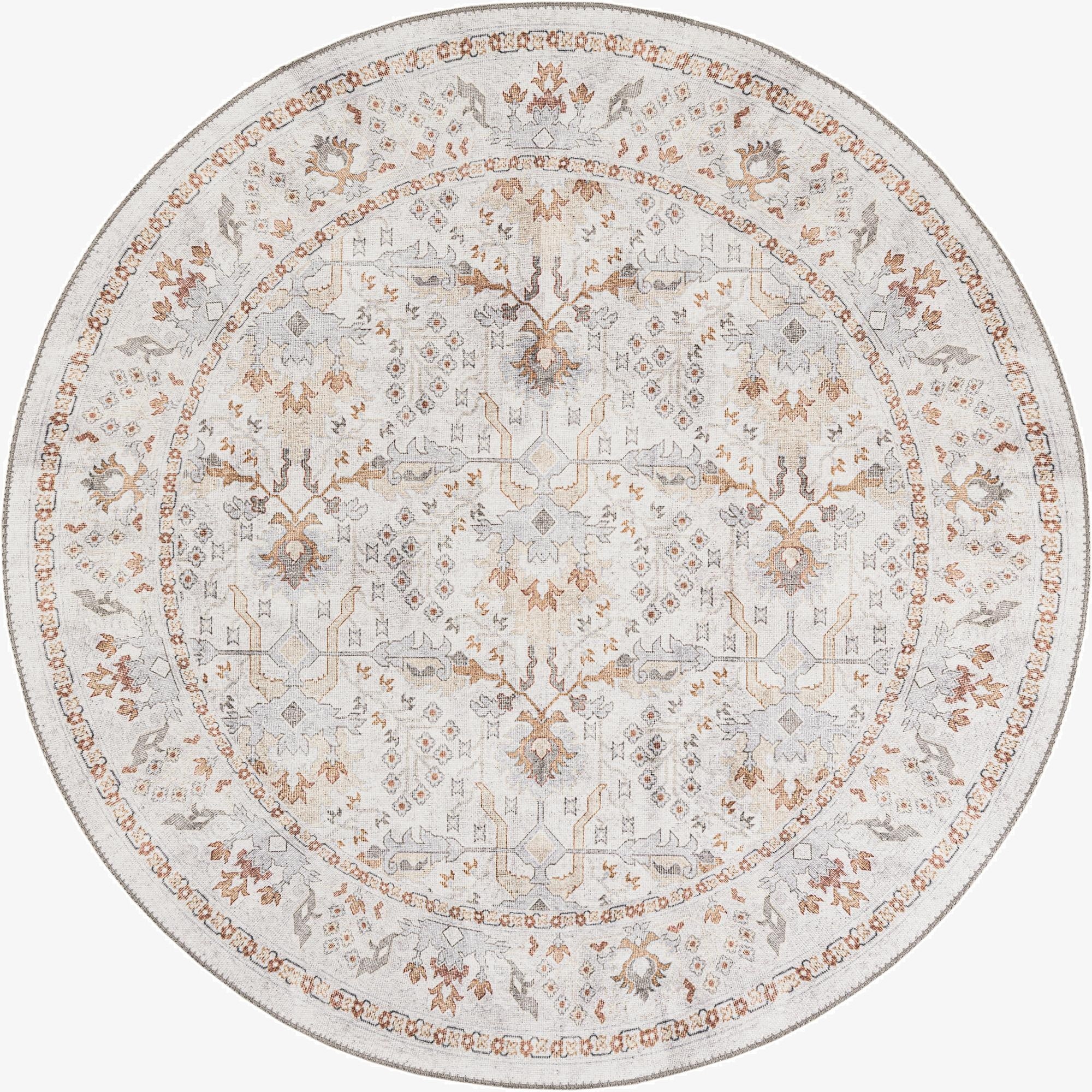 5' 1 x 5' 1 Timeless Round Rug