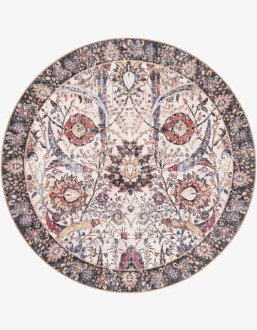Ivory Timeless Round Rug