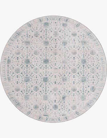 Ivory Timeless Round Rug