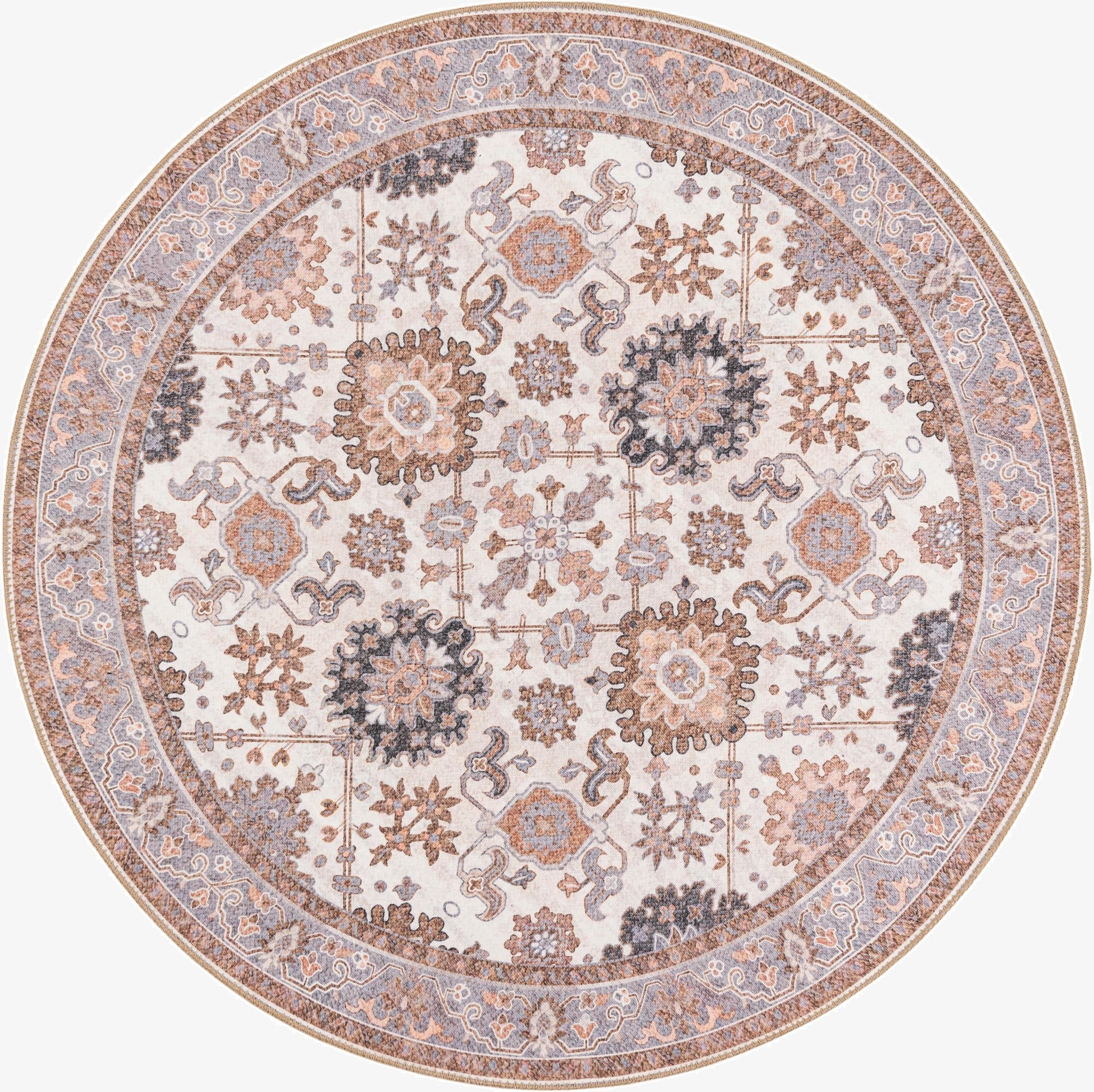 5' 1 x 5' 1 Timeless Round Rug