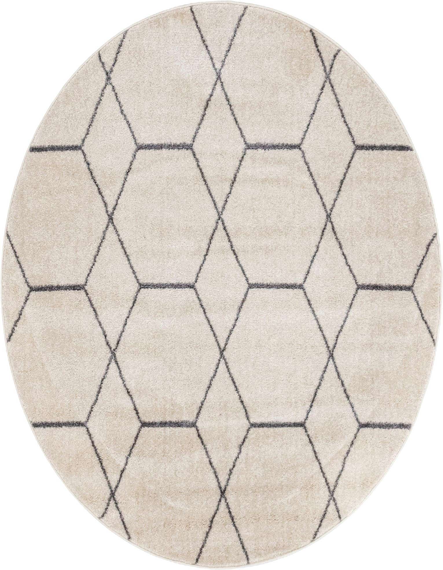 Primary image of 3' x 3' Trellis Frieze Round Rug