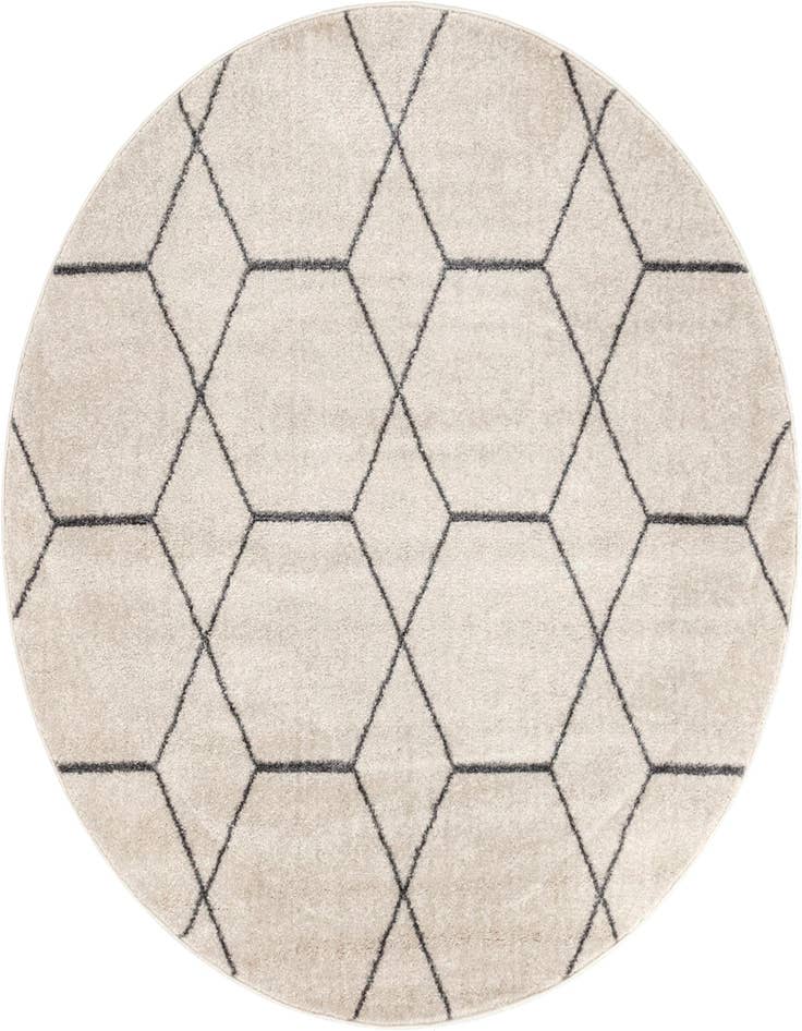 Detail image of 3' x 3' Trellis Frieze Round Rug