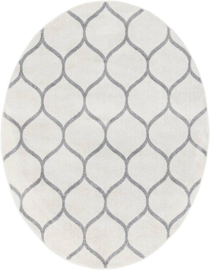 Detail image of 3' x 3' Trellis Frieze Round Rug
