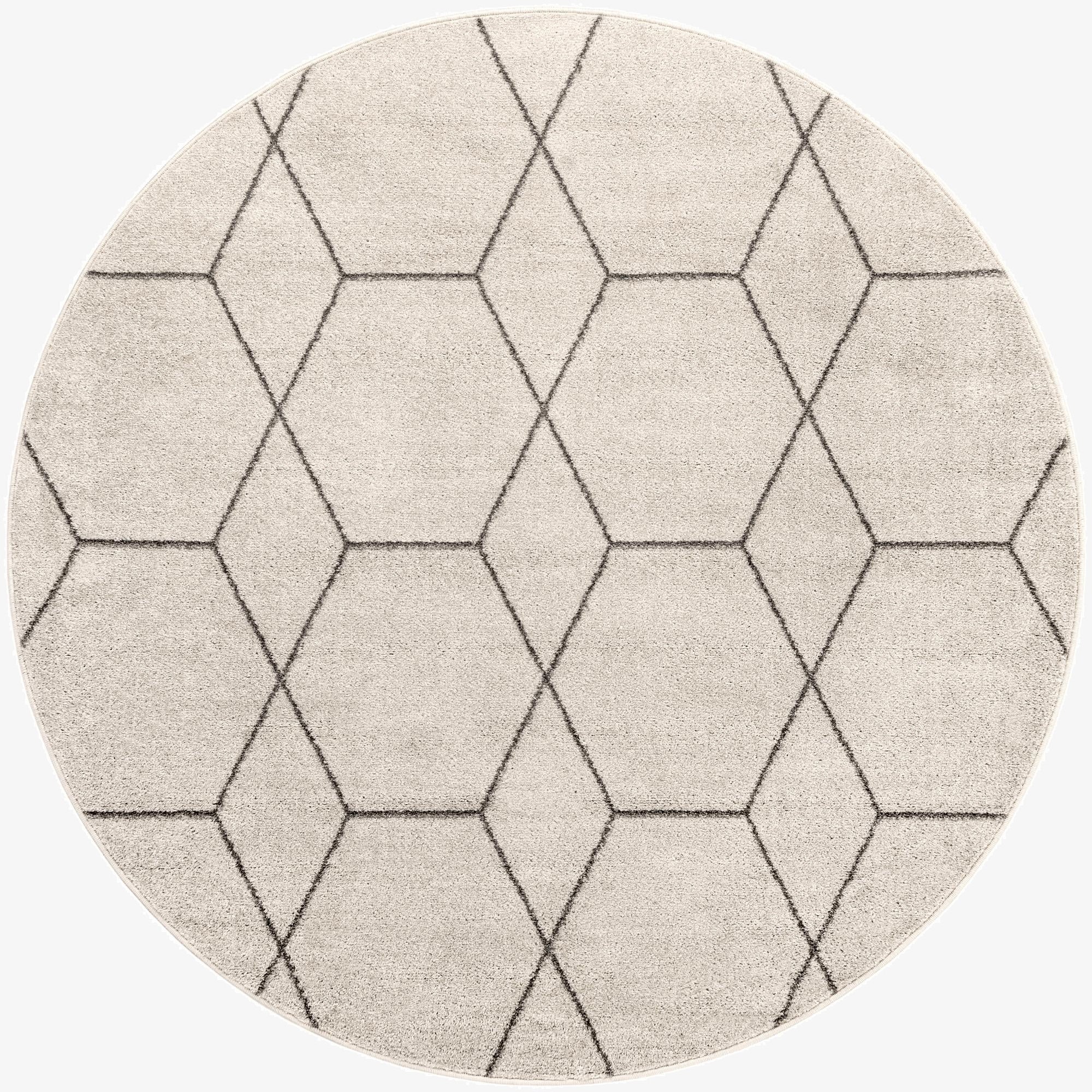 Primary image 6' x 6' Trellis Frieze Round Rug