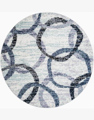 7' 10 x 7' 10 Tucson Round Rug