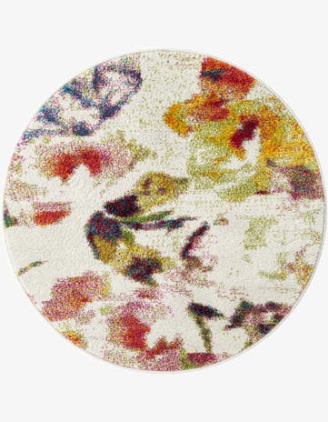 Ivory Tuscany Round Rug