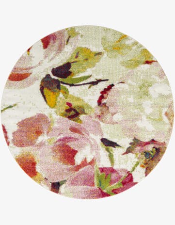 Ivory Tuscany Round Rug