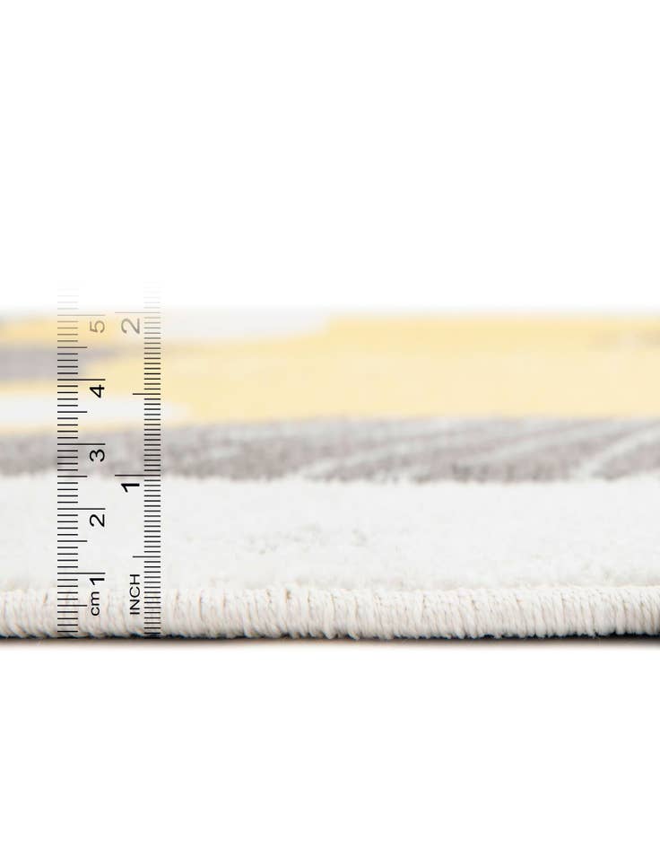 Detail image of 7' 10 x 7' 10 Lion Whimsy Kids Round Rug