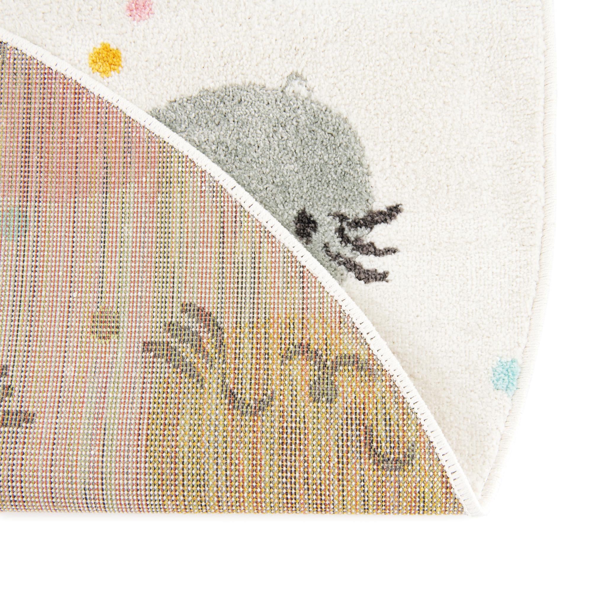 3' 3 x 3' 3 Cats Whimsy Kids Round Rug