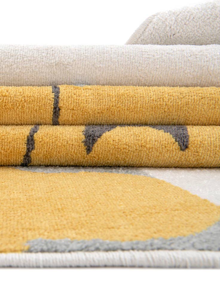 Detail image of 7' 10 x 7' 10 Tiger Whimsy Kids Round Rug