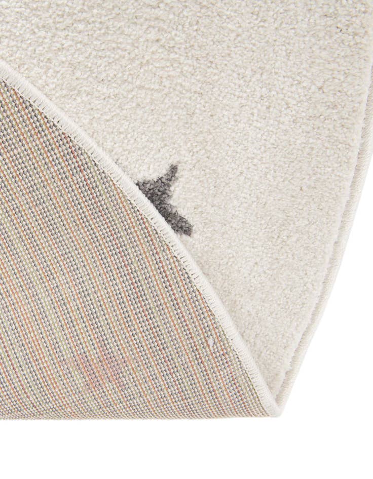 Detail image of 3' 3 x 3' 3 Star Whimsy Kids Round Rug