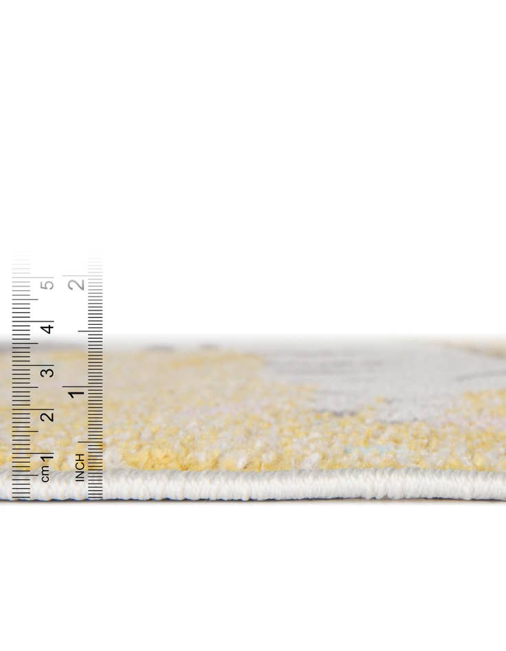 Detail image of 3' 3 x 3' 3 Animals Whimsy Kids Round Rug