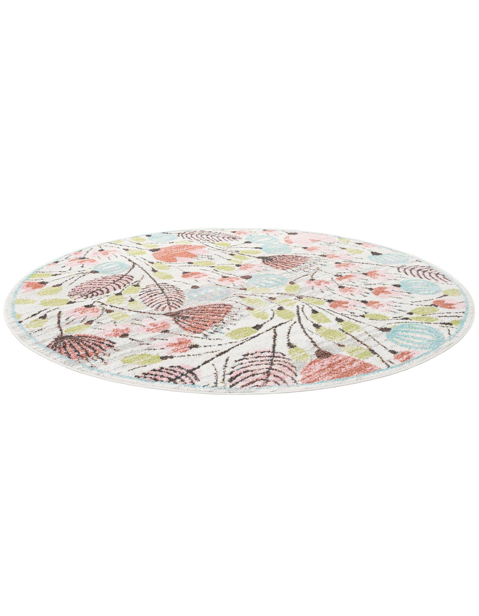 7' x 7' Whimsy Kids Round Rug