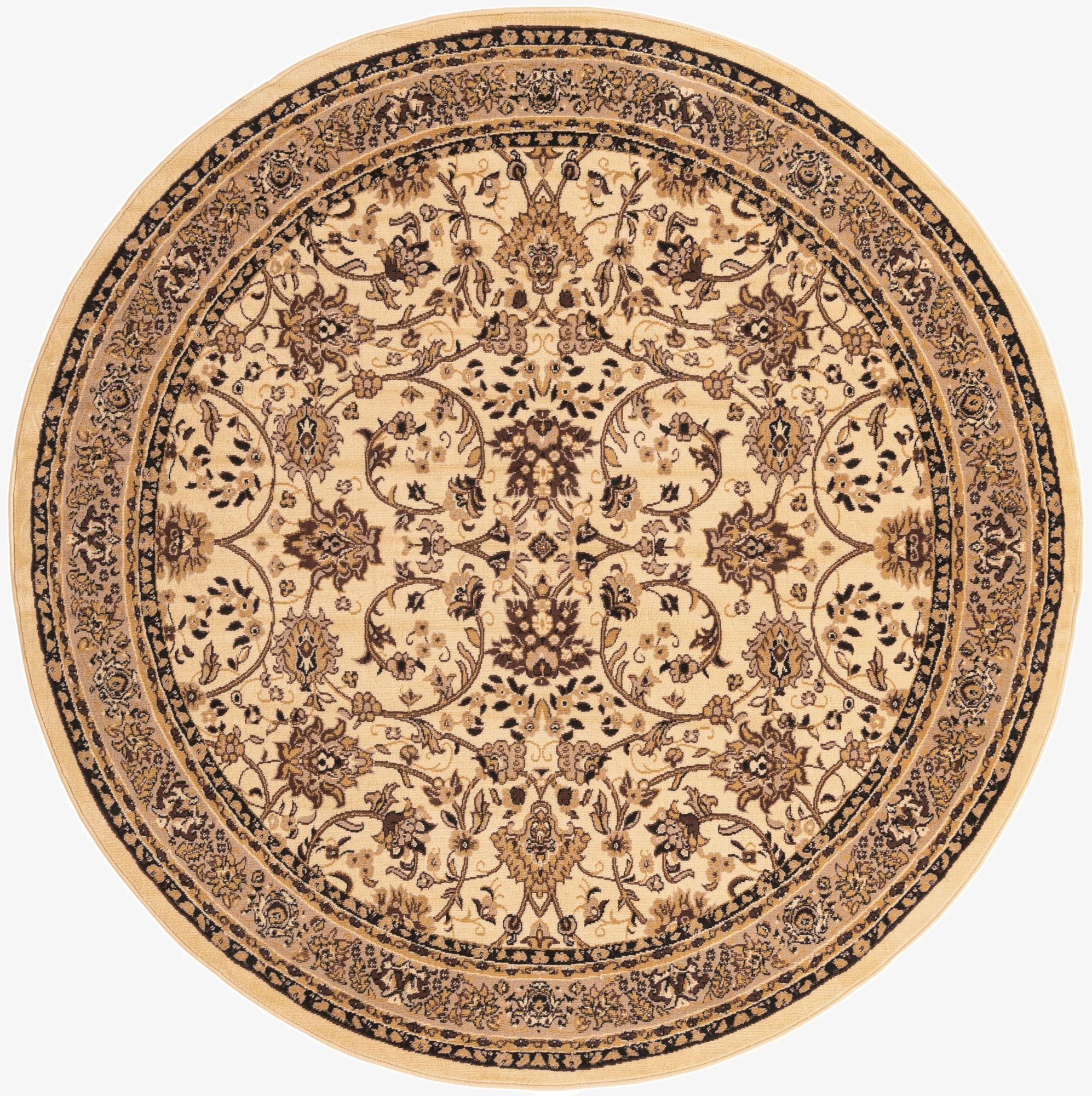 7' 10 x 7' 10 Yasmin Round Rug