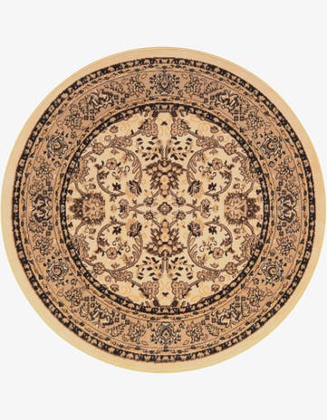 5' 3 x 5' 3 Yasmin Round Rug