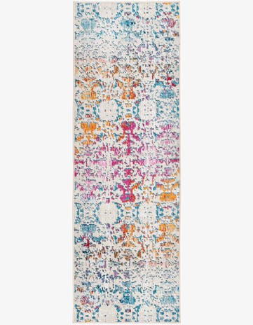 Ivory Amulet Runner Rug