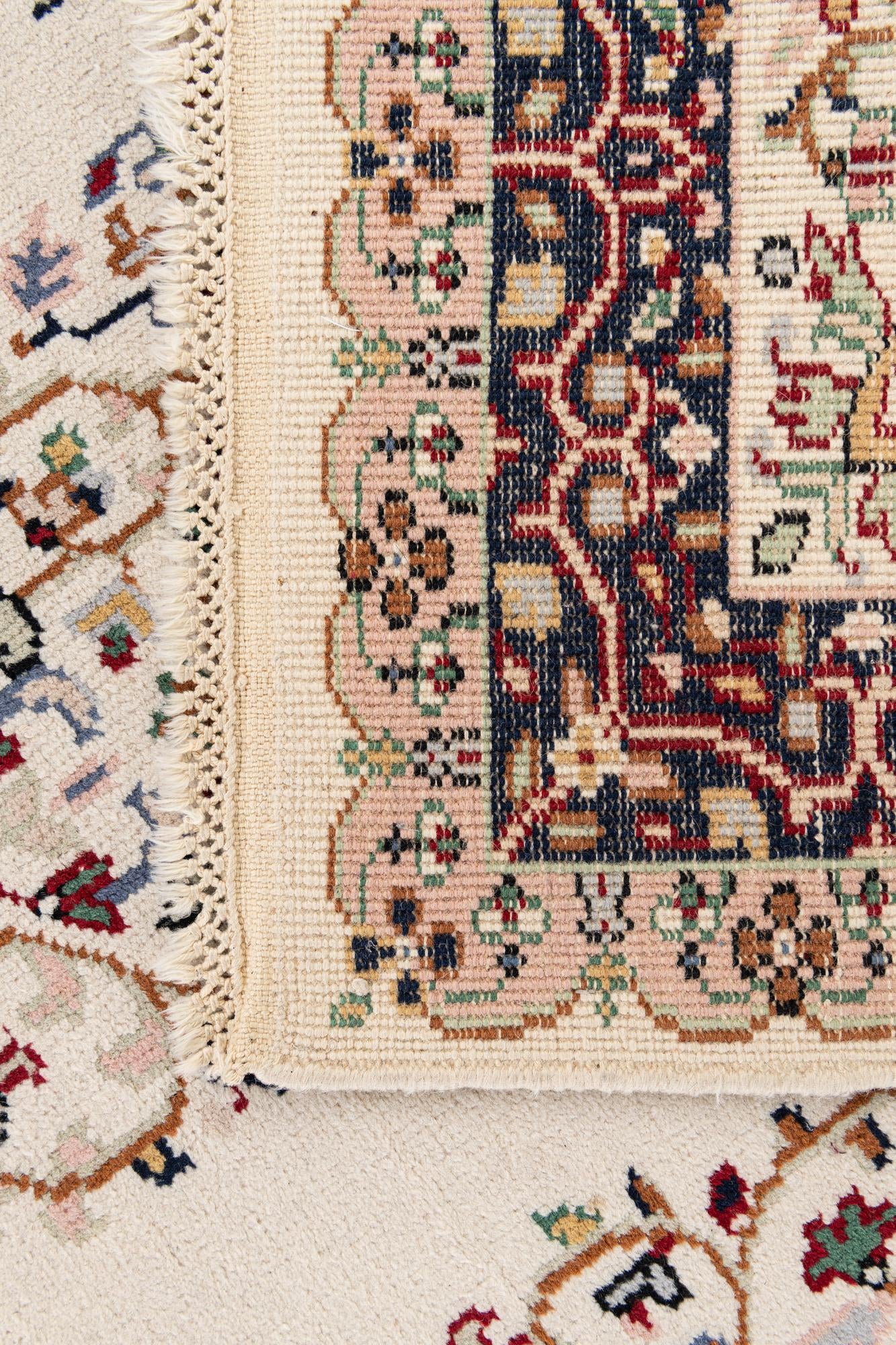 95cm x 185cm anudado a mano Anatolian Alfombra Oriental Lana Pasillera