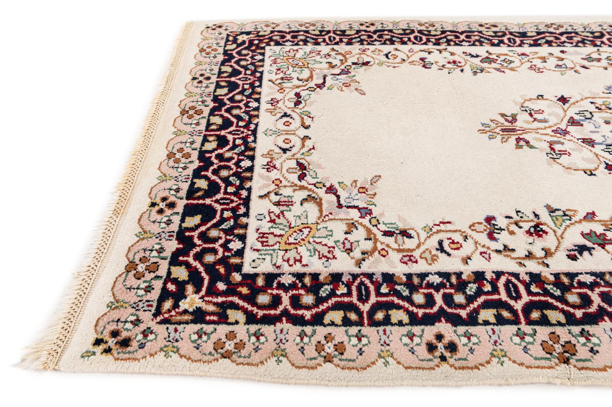 95cm x 185cm anudado a mano Anatolian Alfombra Oriental Lana Pasillera