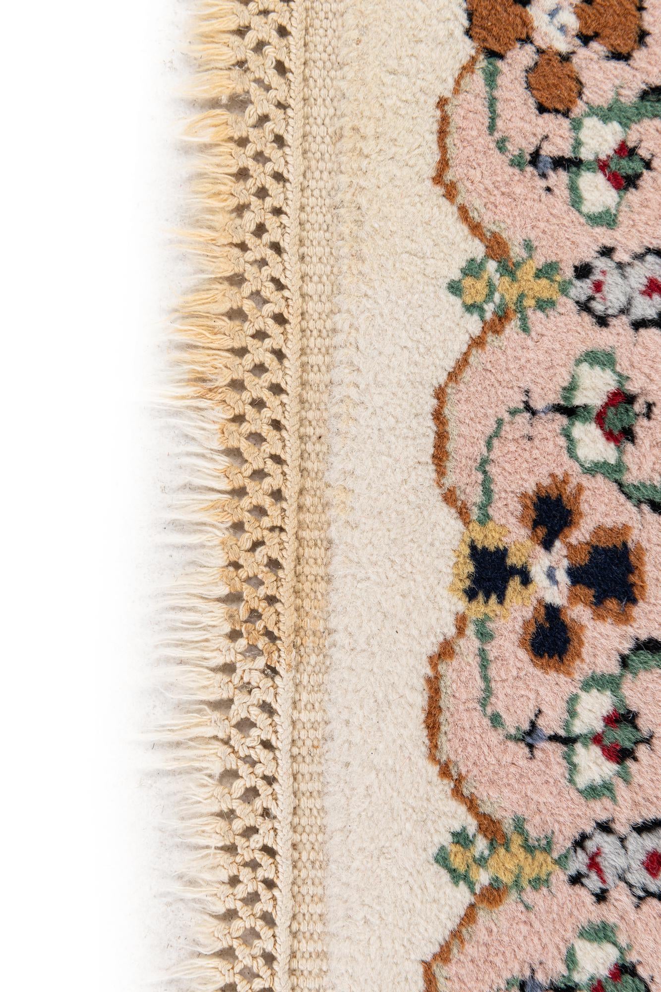 95cm x 185cm anudado a mano Anatolian Alfombra Oriental Lana Pasillera