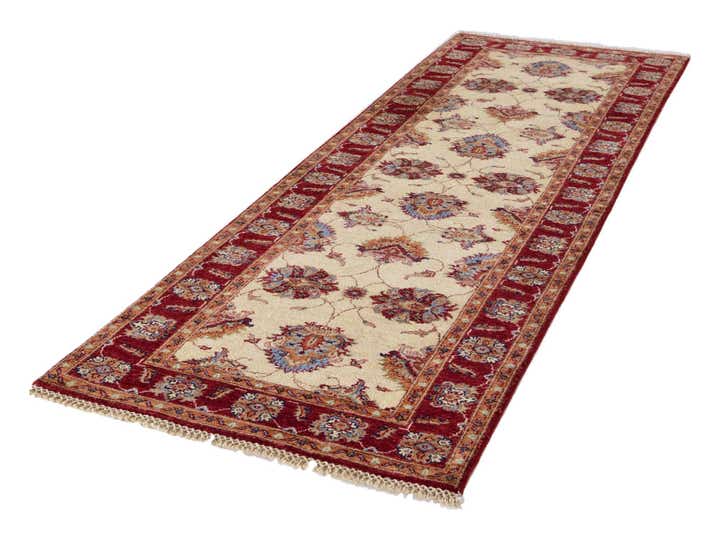 2' 9 x 8' 5 Hand Knotted Ariana Ziegler Runner Rug