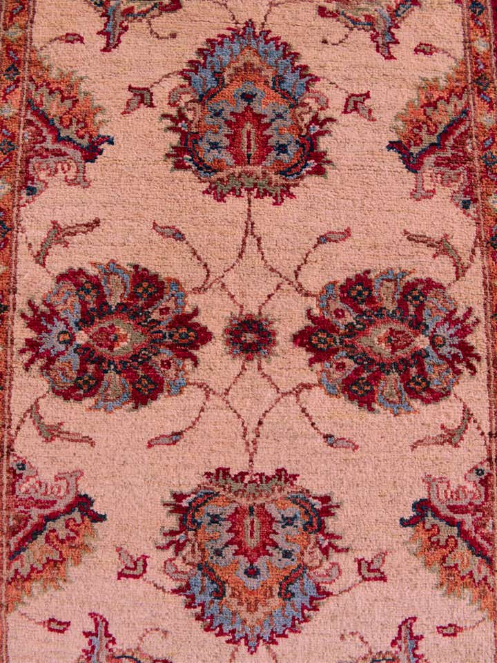 2' 9 x 8' 5 Hand Knotted Ariana Ziegler Runner Rug