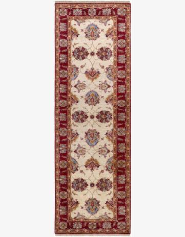 2' 9 x 8' 5 Hand Knotted Ariana Ziegler Runner Rug