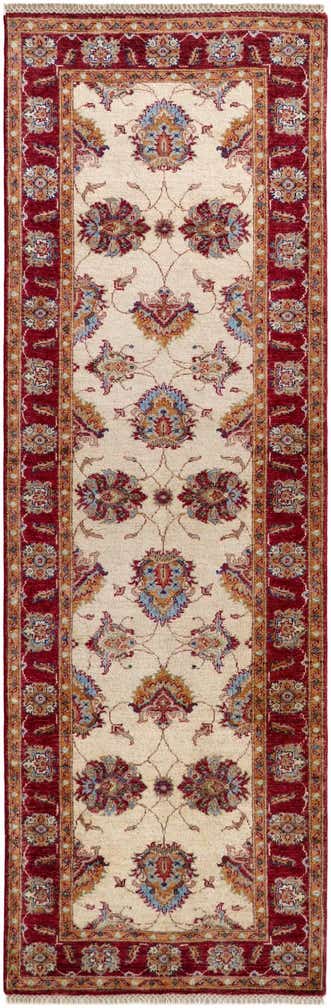 2' 9 x 8' 5 Hand Knotted Ariana Ziegler Runner Rug
