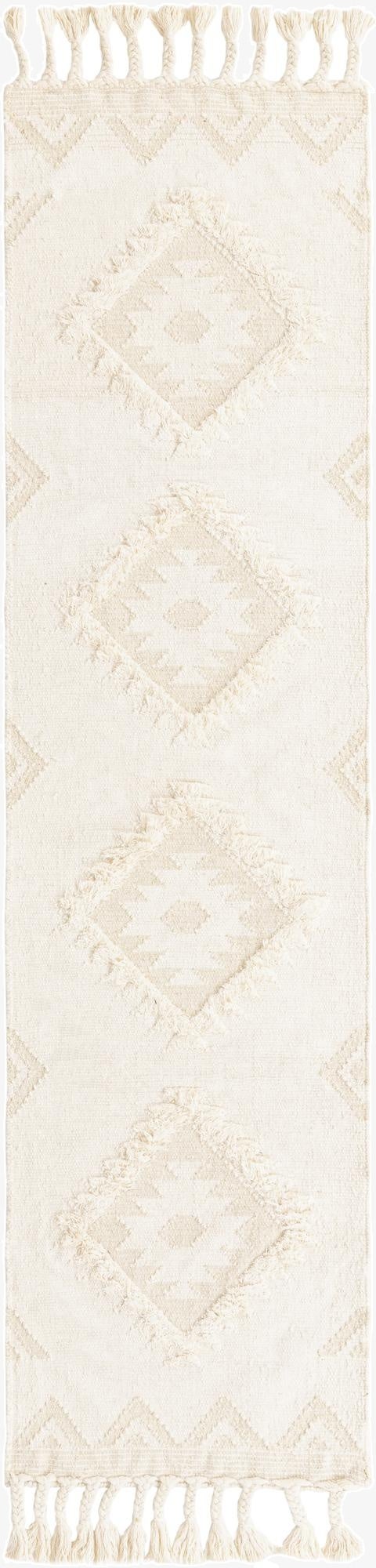2' 7 x 10'  Hand Woven Arizona Wool Runner Rug