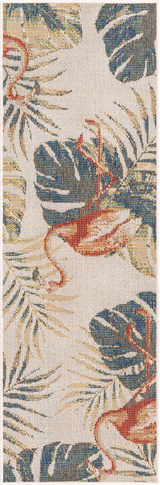 Detail image of 2' x 6' Easy-Clean Baja Indoor / Outdoor Runner Rug