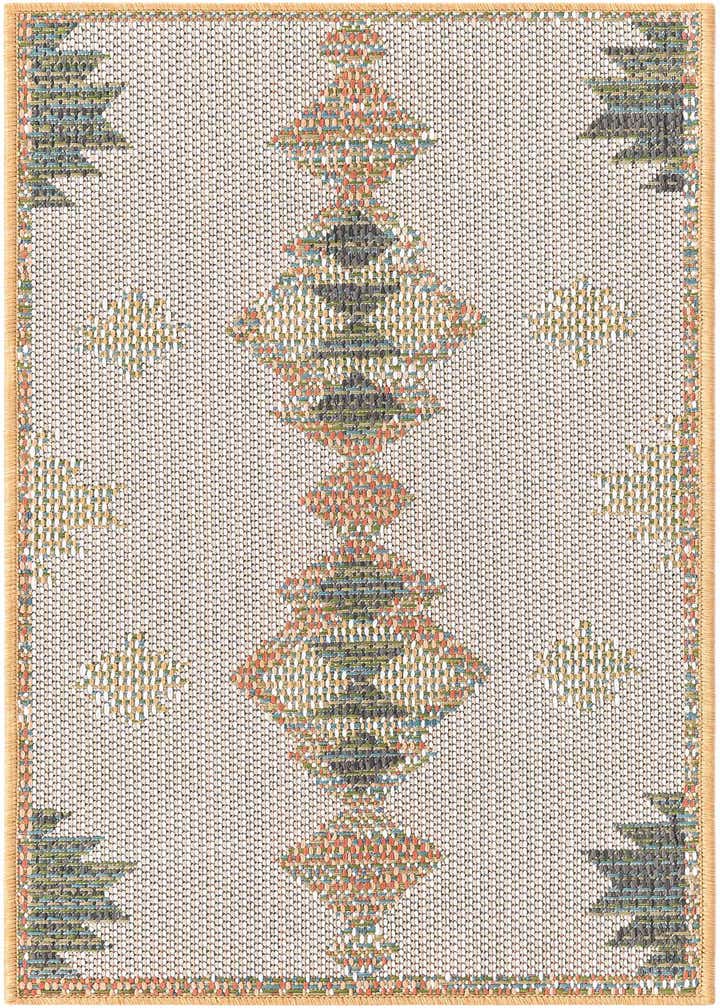 2' x 4' Easy-Clean Baja Indoor / Outdoor Runner Rug