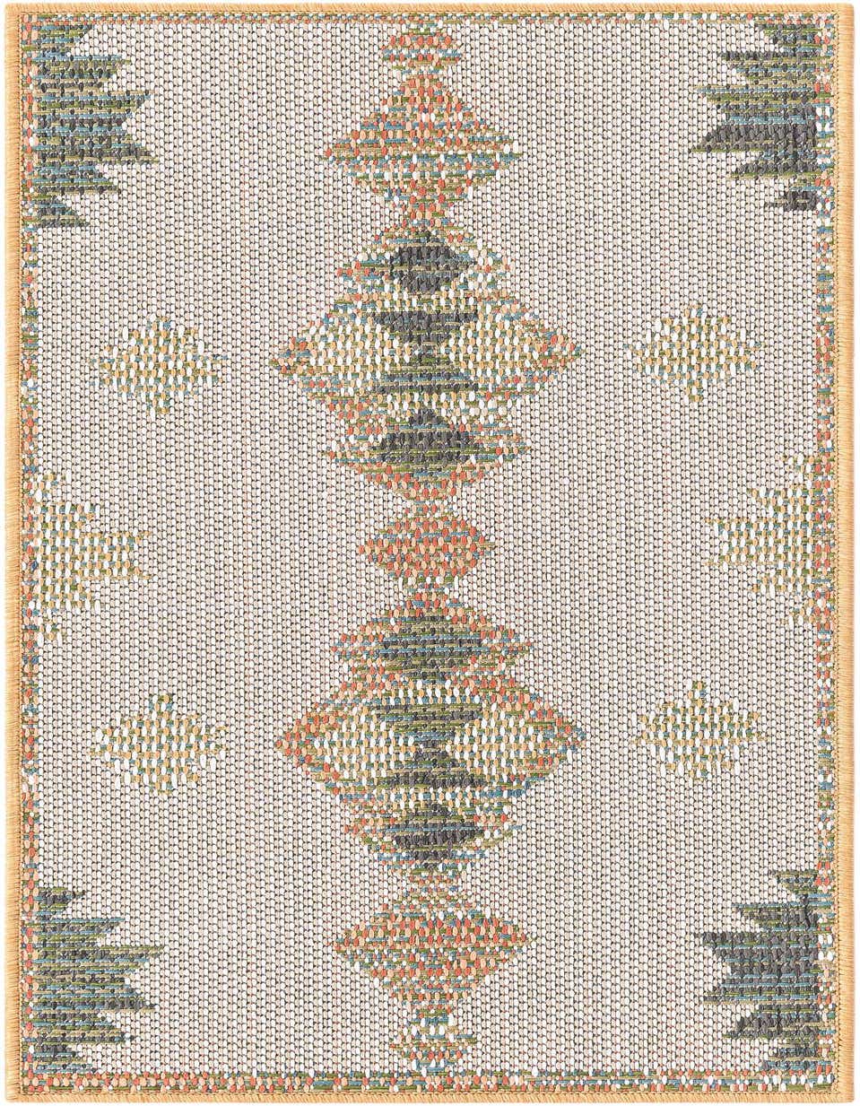 2' x 4' Easy-Clean Baja Indoor / Outdoor Runner Rug