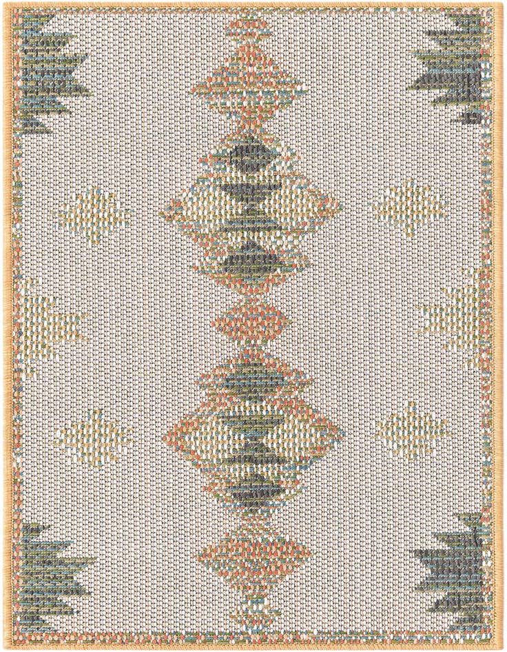 Detail image of 2' x 4' Easy-Clean Baja Indoor / Outdoor Runner Rug