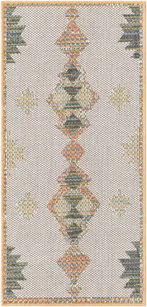 2' x 4' Easy-Clean Baja Indoor / Outdoor Runner Rug