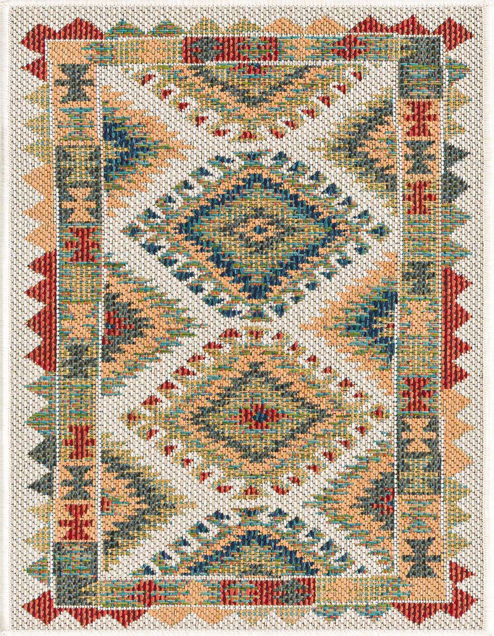 2' x 4' Easy-Clean Baja Indoor / Outdoor Runner Rug