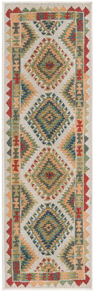 Detail image of 2' x 6' Easy-Clean Baja Indoor / Outdoor Runner Rug