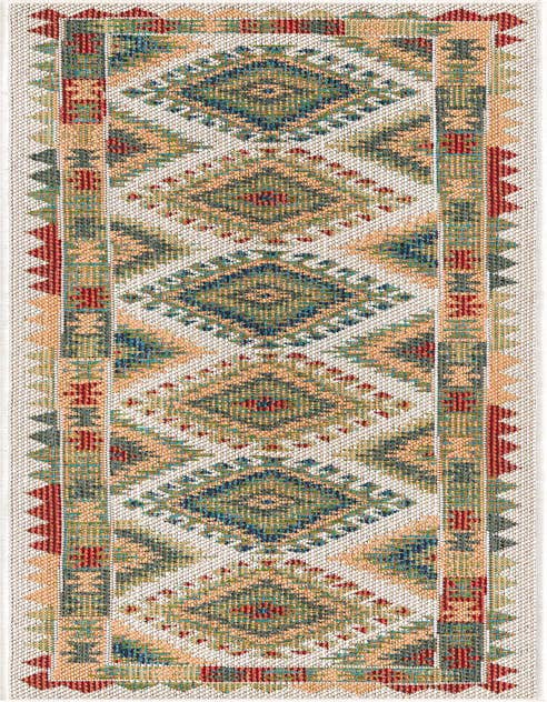 Detail image of 2' x 7' 10 Easy-Clean Baja Indoor / Outdoor Runner Rug
