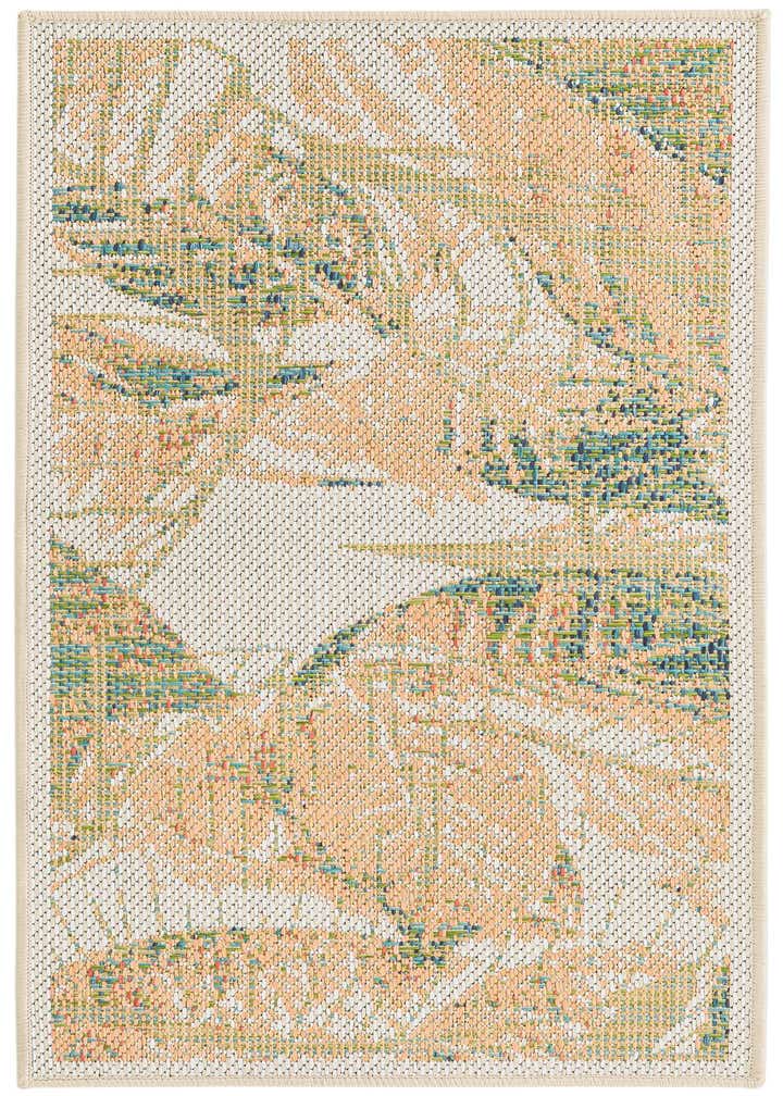 2' x 4' Easy-Clean Baja Indoor / Outdoor Runner Rug