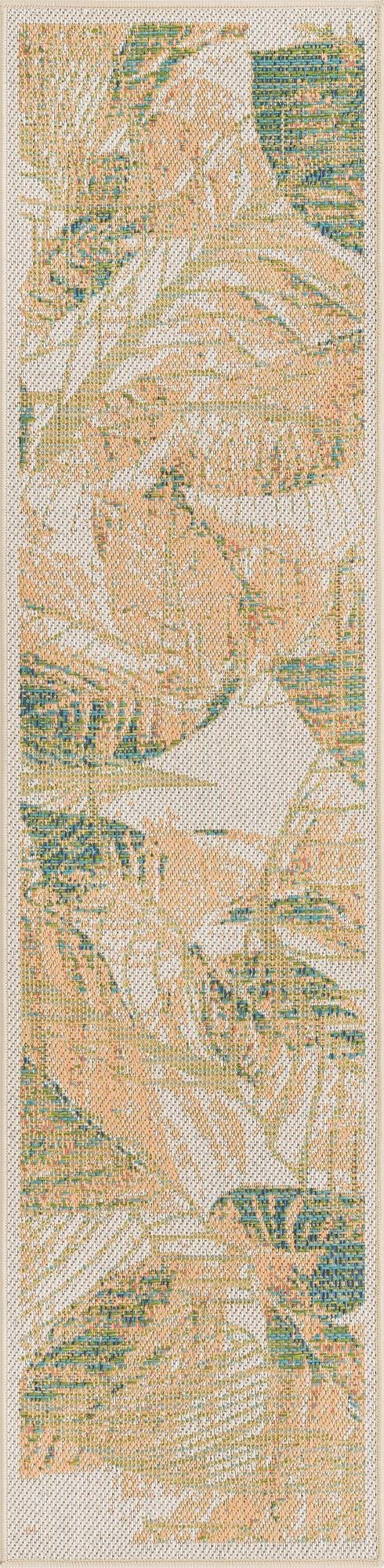 2' x 7' 10  Washable Baja Indoor / Outdoor Runner Rug