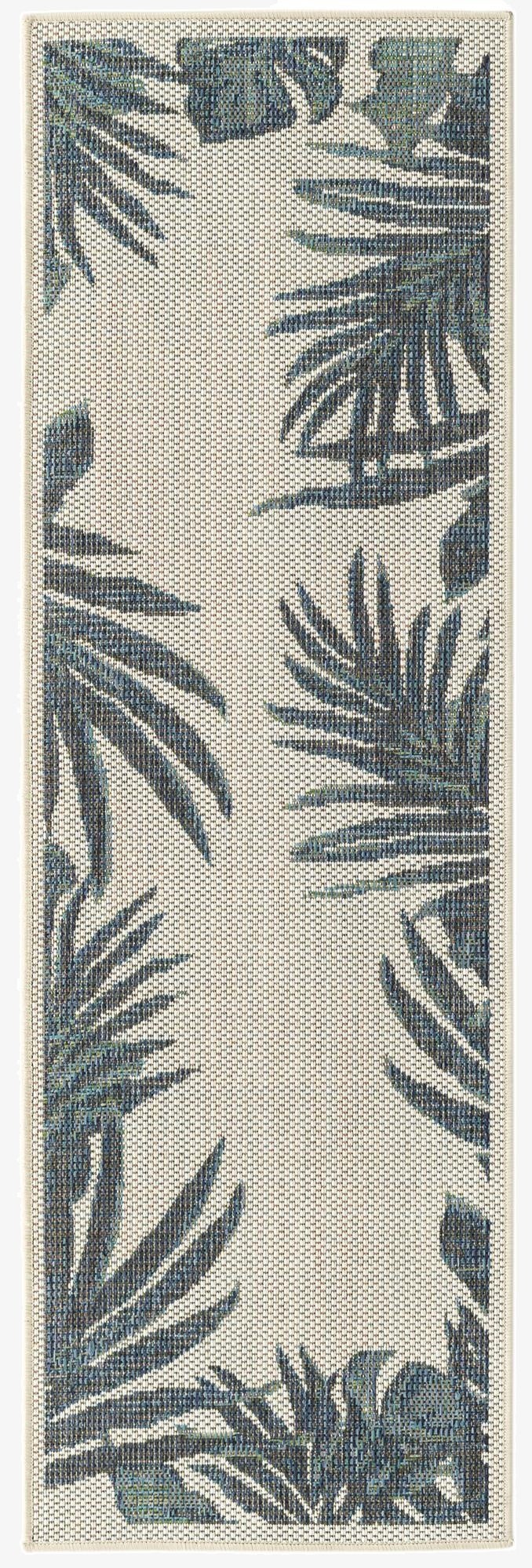 2' x 6'  Washable Baja Indoor / Outdoor Runner Rug