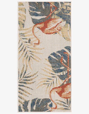 2' x 4' Easy-Clean Baja Indoor / Outdoor Runner Rug