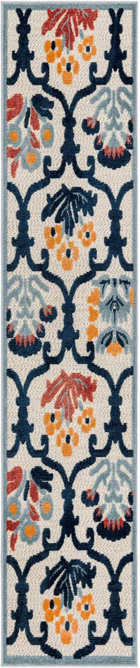 Detail image of 2' x 10' Easy-Clean Belize Indoor / Outdoor Runner Rug